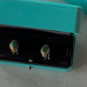 Emerald earrings